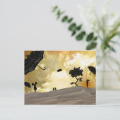 Phantasie wird dich befreien! postkarte (Stehend Vorderseite)