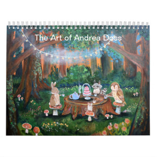 Phantasievoller Storybook-Kunstkalender von Andrea Kalender