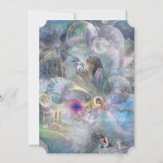 Phantasmagoria Fantasy Einladung (Rückseite)