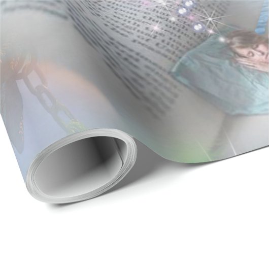 Phantasmagoria Fantasy Geschenkpapier (Rolleneckpunkt)