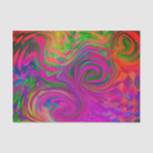 [Phantasmagoria] Verzerrte wirbelnde Farben Seidenpapier (Vorderseite)