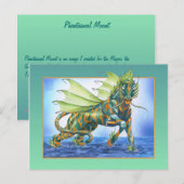 Phantasmal Mount Postkarte (Vorne/Hinten)
