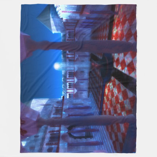 Phantastes: Hof des Palace Fleece Blanket (Vorderseite)