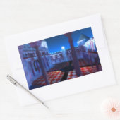 Phantastes: Hof des Palastaufklebers Rechteckiger Aufkleber (Umschlag)