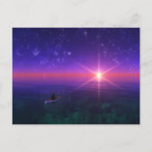 Phantasti: Auf der Meerespostkarte Postkarte (Vorderseite)