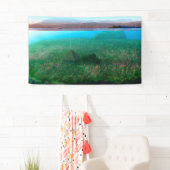 Phantasti: Das Banner der Hütte auf der Insel (Insitu)