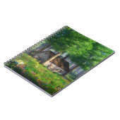 Phantasti: Das Forest-Hütte-Notebook Notizblock (Linke Seite)