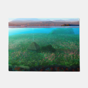 Phantasti: Die Hütte der Insel Doormat Fußmatte