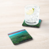 Phantasti: Die Insel Hütte Cork Untersetzer (Rechte Seite)