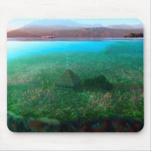 Phantasti: Die Insel Hütte Mousepad