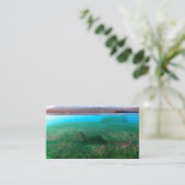 Phantasti: Die Lesezeichen der Hütte auf der Insel Visitenkarte (Stehend Vorderseite)