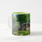 Phantasti: Die Tasse der Hütte Wald (Vorderseite Links)