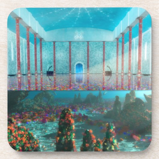 Phantasti: Die Untersetzer der Feenbath Cork (Vorderseite)