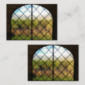 Phantasti: Grenzen von Lesezeichen des Märchenland Visitenkarte (Vorne/Hinten)