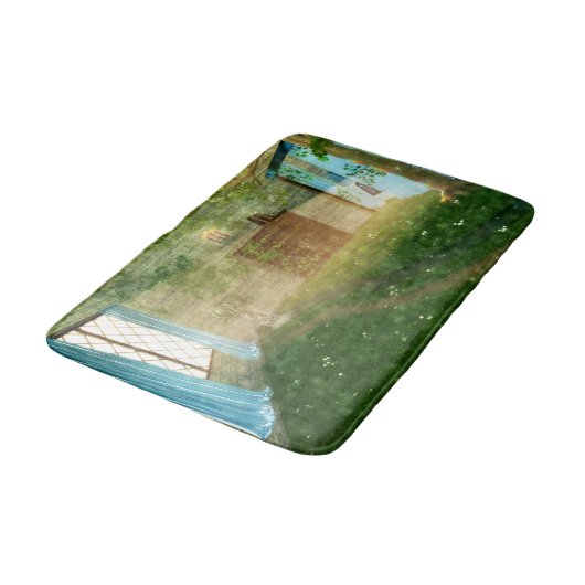 Phantasti: In Fairy Land Bathmat Badematte (Schrägansicht)