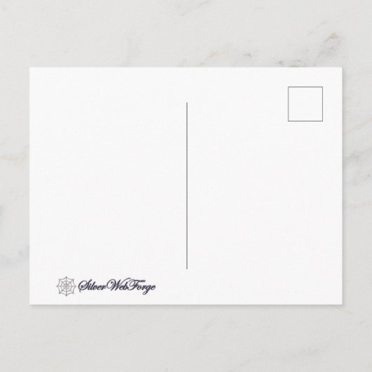 Phantasti: Lady of the Marmor Postcard Postkarte (Rückseite)