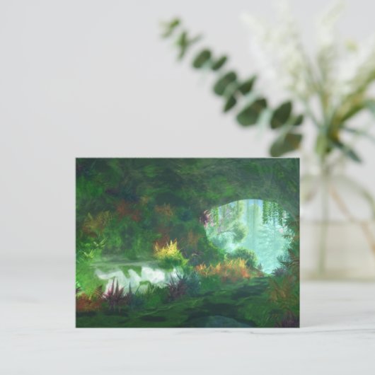 Phantasti: Lady of the Marmor Postcard Postkarte (Stehend Vorderseite)