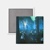 Phantasti: Nacht in Fairy Land Magnet (Vorderseite/Rückseite)