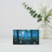 Phantasti: Nacht in Fee Land Lesezeichen Visitenkarte (Stehend Vorderseite)