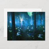 Phantasti: Nacht in Fee Land Postcard Postkarte (Vorne/Hinten)