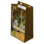 Phantasti: Unter der Buche Baum-Geschenktasche Kleine Geschenktüte (Vorderseite Schrägansicht)