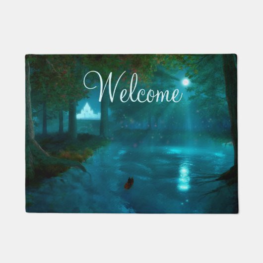 Phantasti: Zum Fairy Palace Doormat Fußmatte (Vorderseite)