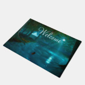 Phantasti: Zum Fairy Palace Doormat Fußmatte (Schrägansicht)