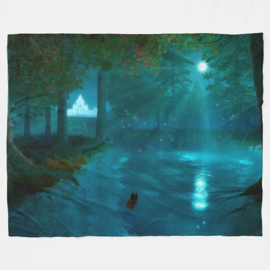 Phantasti: Zum Fairy Palace Fleece Blanket (Vorderseite (Horizontal))