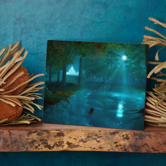 Phantasti: Zur Fairy Palace Plaque Fotoplatte (Seite)