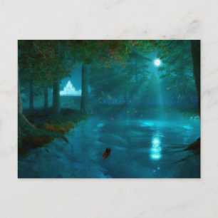 Phantasti: Zur Fairy Palace Postcard Postkarte