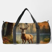 Phantastisch 12 Punkte in den Herbstgewässern Duffle Bag (Rückseite)