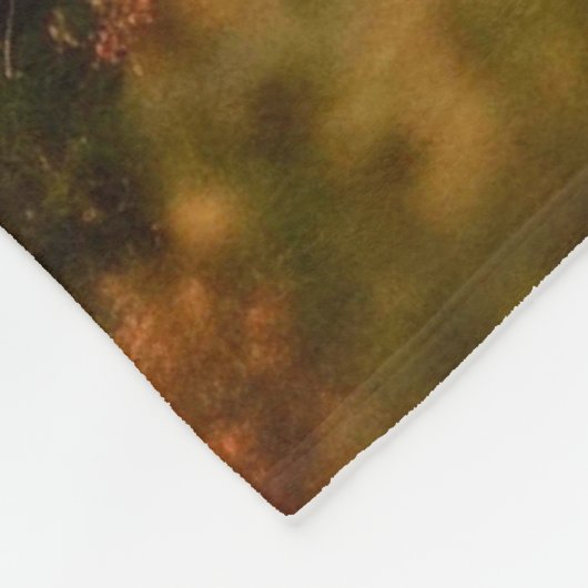 Phantastisch 12 Punkte in den Herbstgewässern Fleecedecke (Ecke)