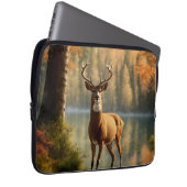 Phantastisch 12 Punkte in den Herbstgewässern Laptopschutzhülle (Vorne Rechts)