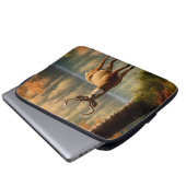 Phantastisch 12 Punkte in den Herbstgewässern Laptopschutzhülle (Vorne Knopf)