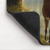 Phantastisch 12 Punkte in den Herbstgewässern Mousepad (Ecke)