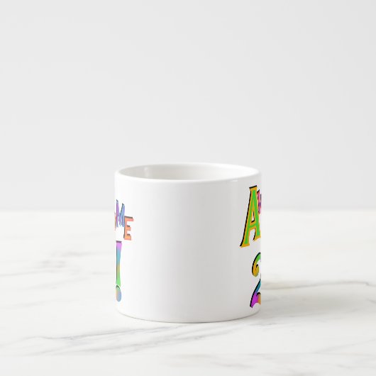 Phantastisch 21 T - Shirt und Geschenke zum Geburt Espressotasse (Vorderseite)