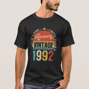 Phantastisch 30 Jahre alt Vintag 1992 Retro 30. T-Shirt