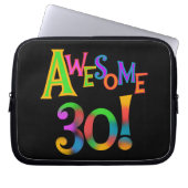 Phantastisch 30 T - Shirt und Geschenke zum Geburt Laptopschutzhülle (Vorderseite)