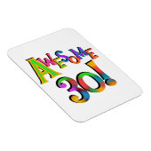 Phantastisch 30 T - Shirt und Geschenke zum Geburt Magnet (Rechte Seite)