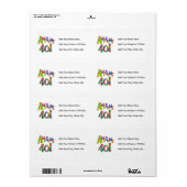 Phantastisch 40 T - Shirt und Geschenke zum Geburt (Vorne)