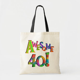 Phantastisch 40 T - Shirt und Geschenke zum Geburt Tragetasche