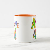 Phantastisch 40 T - Shirt und Geschenke zum Geburt Zweifarbige Tasse (Mittel)