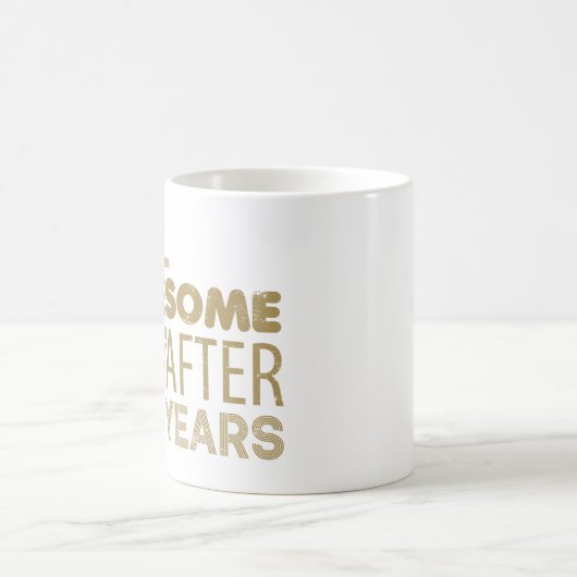 Phantastisch 50. Geburtstag Kaffeetasse (Mittel)