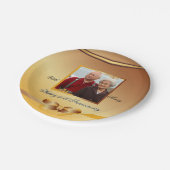 phantastisch 50. Hochzeitstag Pappteller (Schrägansicht)