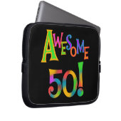 Phantastisch 50 T - Shirt und Geschenke zum Geburt Laptopschutzhülle (Vorne Rechts)