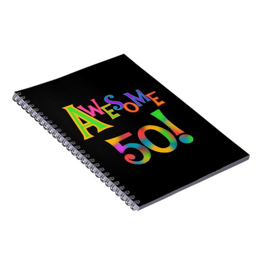 Phantastisch 50 T - Shirt und Geschenke zum Geburt Notizblock (Rechte Seite)