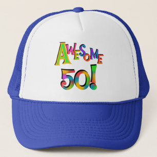 Phantastisch 50 T - Shirt und Geschenke zum Geburt Truckerkappe