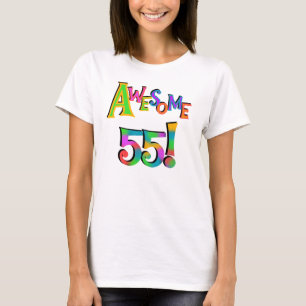 Phantastisch 55 Geburtstagsgeschenke und T - Shirt