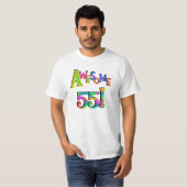 Phantastisch 55 Geburtstagsgeschenke und T - Shirt (Vorne ganz)