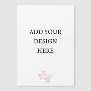 Phantastisch 5 x 7 Magnetkarte Einladung